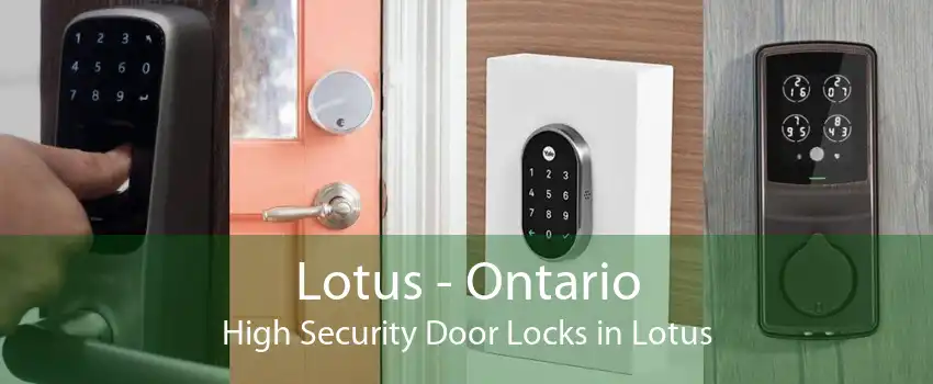 Lotus - Ontario High Security Door Locks in Lotus