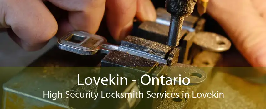 Lovekin - Ontario High Security Locksmith Services in Lovekin
