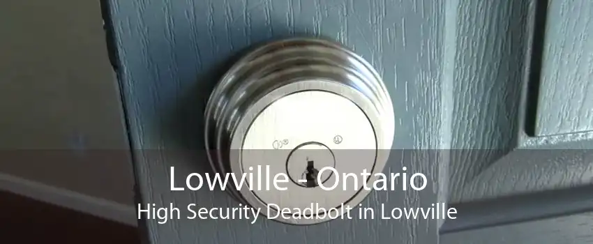 Lowville - Ontario High Security Deadbolt in Lowville