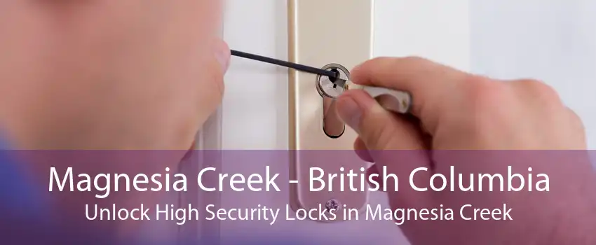 Magnesia Creek - British Columbia Unlock High Security Locks in Magnesia Creek