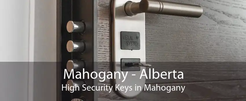 Mahogany - Alberta High Security Keys in Mahogany