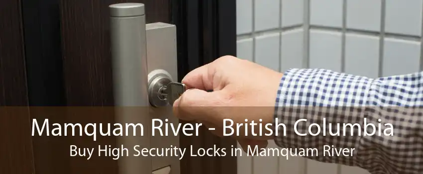 Mamquam River - British Columbia Buy High Security Locks in Mamquam River