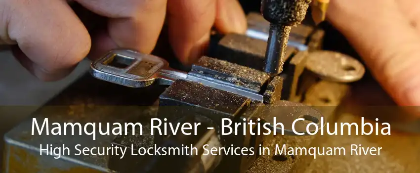 Mamquam River - British Columbia High Security Locksmith Services in Mamquam River