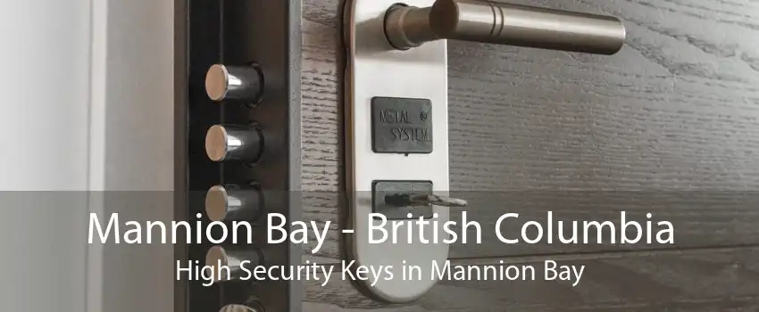 Mannion Bay - British Columbia High Security Keys in Mannion Bay