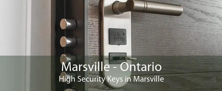 Marsville - Ontario High Security Keys in Marsville