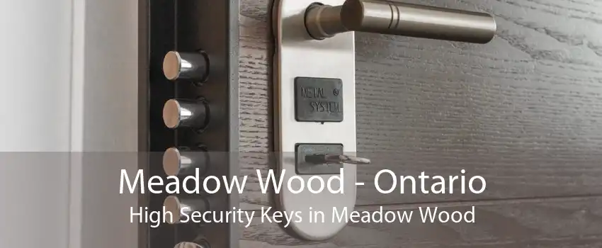 Meadow Wood - Ontario High Security Keys in Meadow Wood