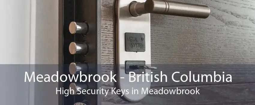 Meadowbrook - British Columbia High Security Keys in Meadowbrook
