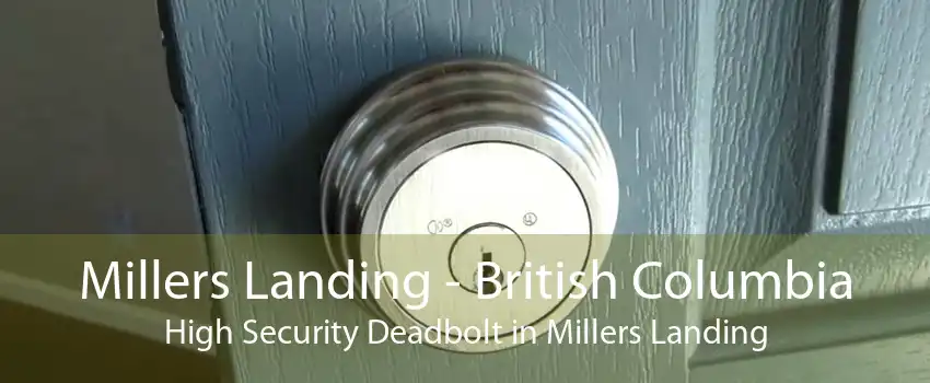 Millers Landing - British Columbia High Security Deadbolt in Millers Landing
