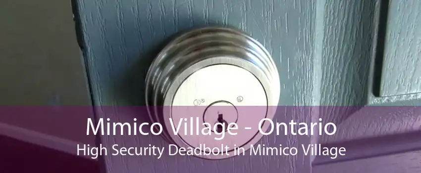 Mimico Village - Ontario High Security Deadbolt in Mimico Village