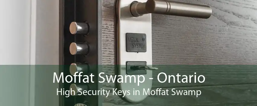 Moffat Swamp - Ontario High Security Keys in Moffat Swamp