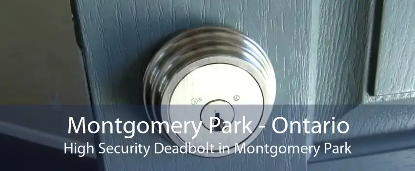 Montgomery Park - Ontario High Security Deadbolt in Montgomery Park