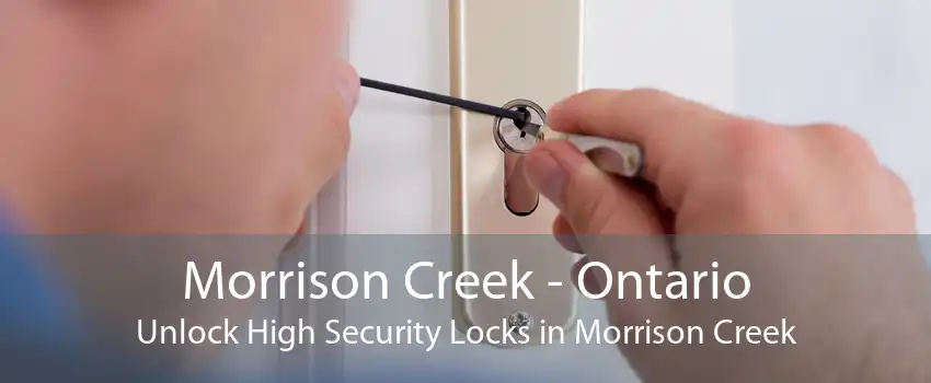 Morrison Creek - Ontario Unlock High Security Locks in Morrison Creek