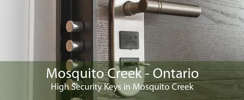 Mosquito Creek - Ontario High Security Keys in Mosquito Creek