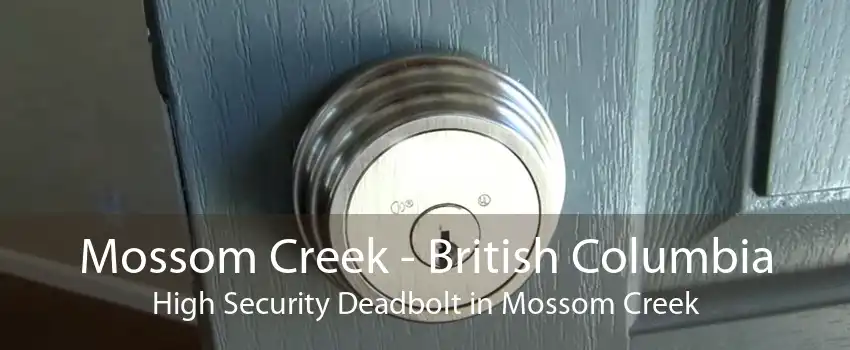Mossom Creek - British Columbia High Security Deadbolt in Mossom Creek