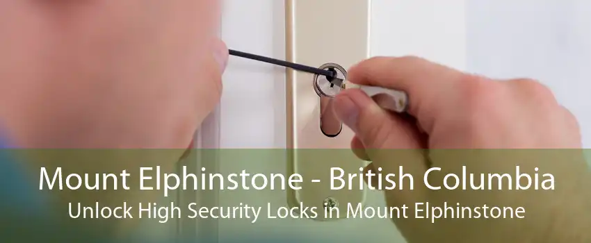 Mount Elphinstone - British Columbia Unlock High Security Locks in Mount Elphinstone