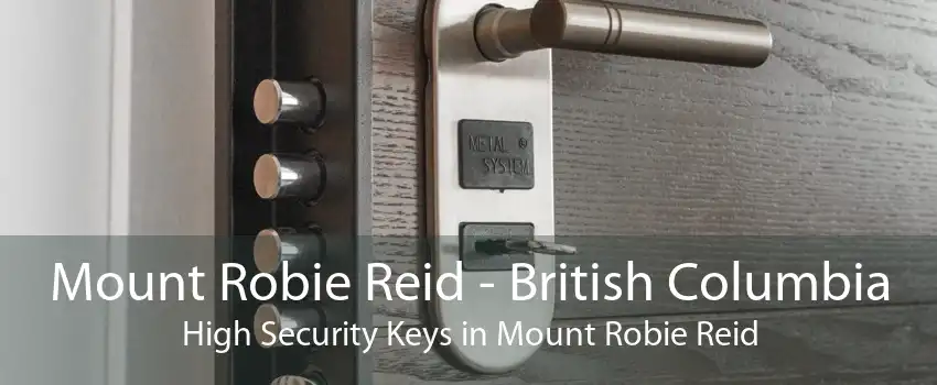 Mount Robie Reid - British Columbia High Security Keys in Mount Robie Reid