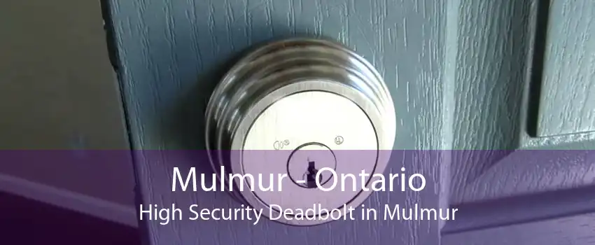 Mulmur - Ontario High Security Deadbolt in Mulmur