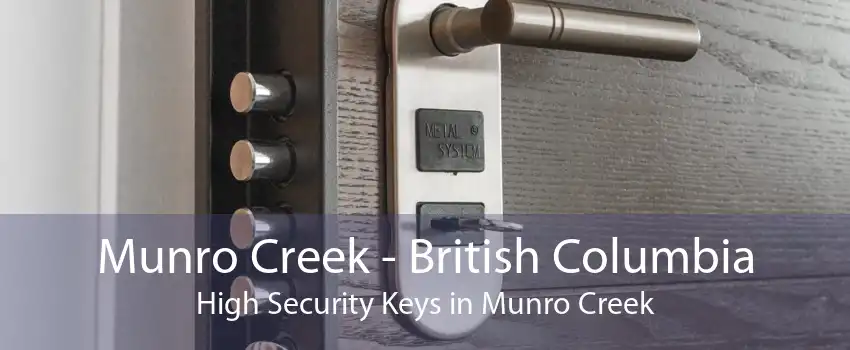 Munro Creek - British Columbia High Security Keys in Munro Creek