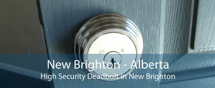 New Brighton - Alberta High Security Deadbolt in New Brighton
