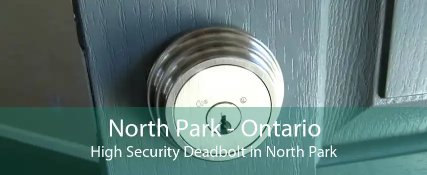 North Park - Ontario High Security Deadbolt in North Park