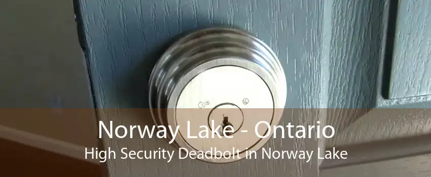 Norway Lake - Ontario High Security Deadbolt in Norway Lake