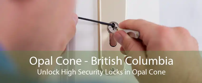Opal Cone - British Columbia Unlock High Security Locks in Opal Cone