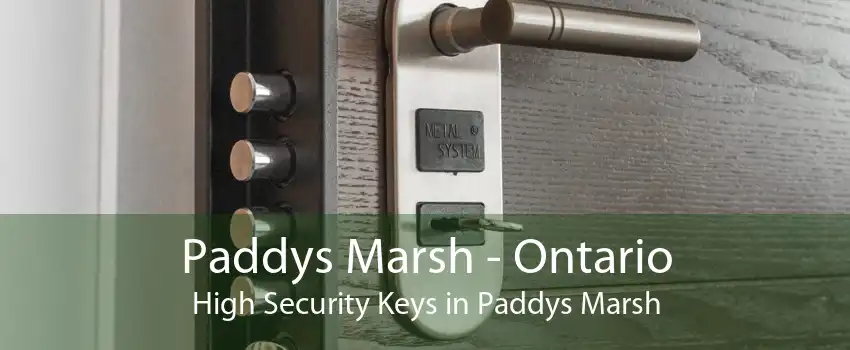 Paddys Marsh - Ontario High Security Keys in Paddys Marsh