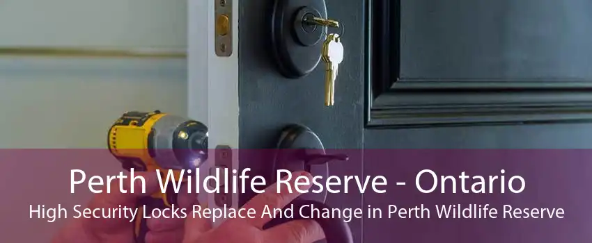 Perth Wildlife Reserve - Ontario High Security Locks Replace And Change in Perth Wildlife Reserve