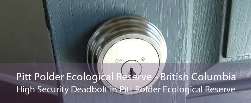 Pitt Polder Ecological Reserve - British Columbia High Security Deadbolt in Pitt Polder Ecological Reserve