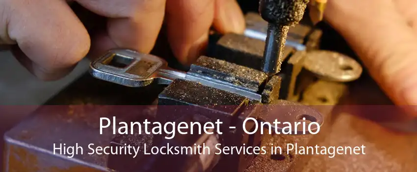 Plantagenet - Ontario High Security Locksmith Services in Plantagenet