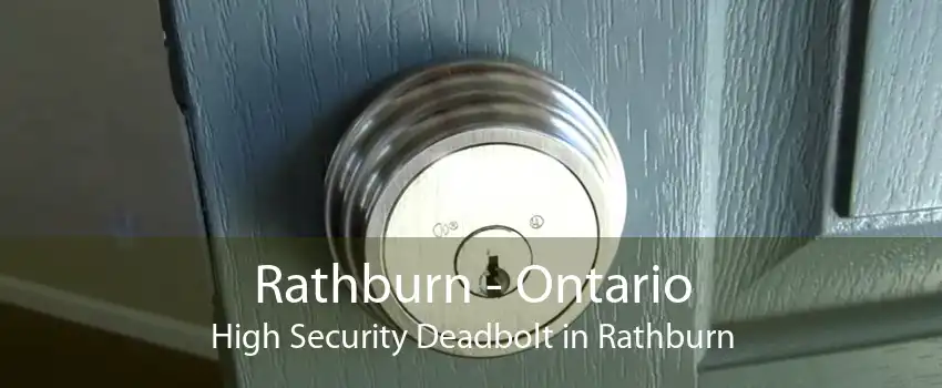 Rathburn - Ontario High Security Deadbolt in Rathburn