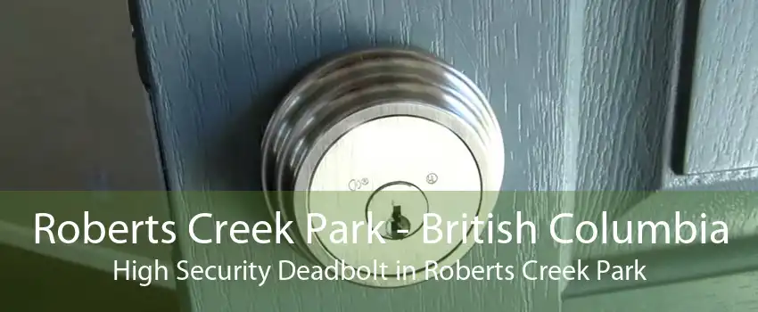Roberts Creek Park - British Columbia High Security Deadbolt in Roberts Creek Park