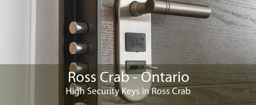 Ross Crab - Ontario High Security Keys in Ross Crab