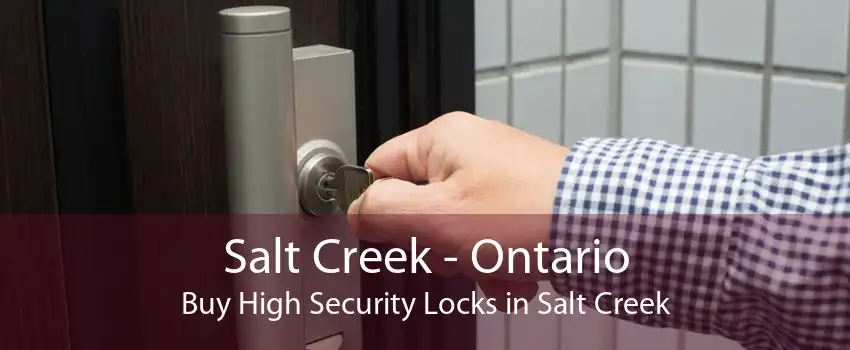 Salt Creek - Ontario Buy High Security Locks in Salt Creek