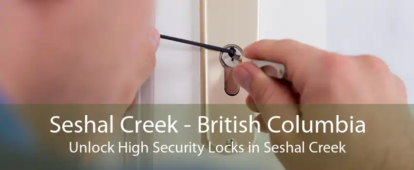 Seshal Creek - British Columbia Unlock High Security Locks in Seshal Creek