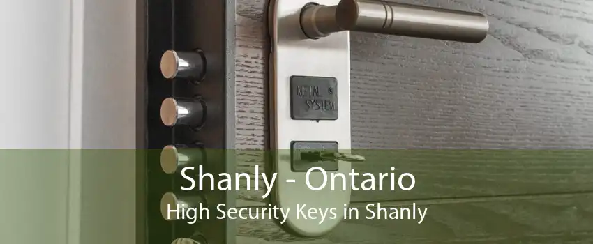 Shanly - Ontario High Security Keys in Shanly