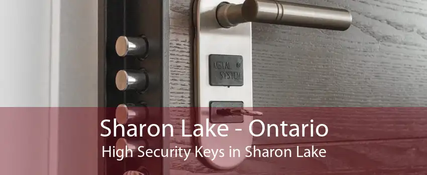 Sharon Lake - Ontario High Security Keys in Sharon Lake