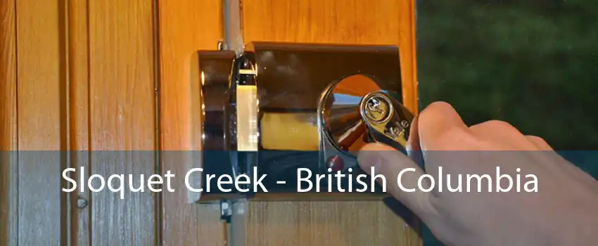 Sloquet Creek - British Columbia 