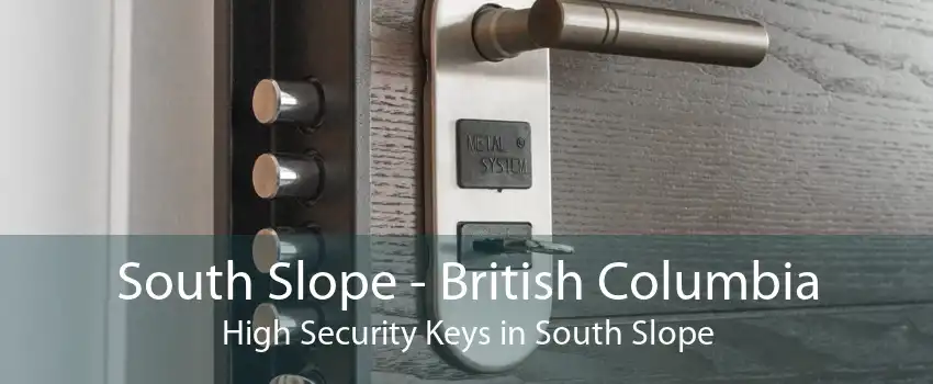 South Slope - British Columbia High Security Keys in South Slope