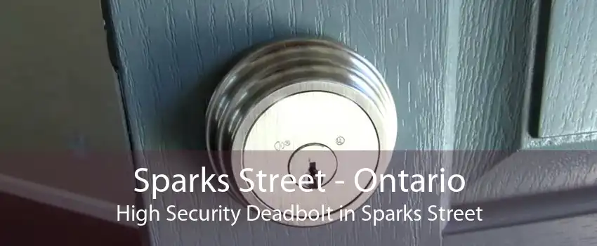 Sparks Street - Ontario High Security Deadbolt in Sparks Street