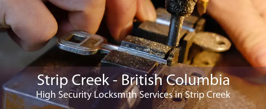 Strip Creek - British Columbia High Security Locksmith Services in Strip Creek