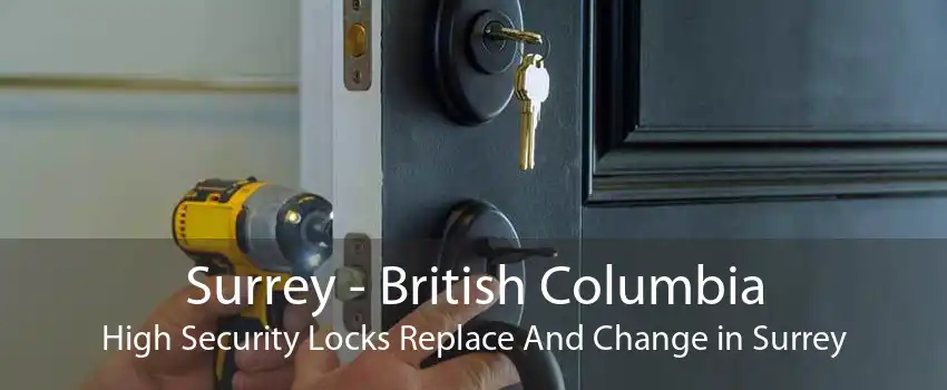 Surrey - British Columbia High Security Locks Replace And Change in Surrey