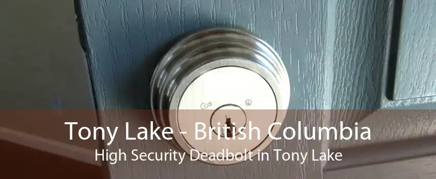 Tony Lake - British Columbia High Security Deadbolt in Tony Lake