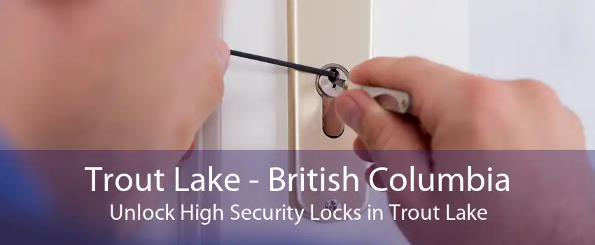 Trout Lake - British Columbia Unlock High Security Locks in Trout Lake