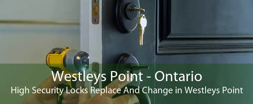 Westleys Point - Ontario High Security Locks Replace And Change in Westleys Point