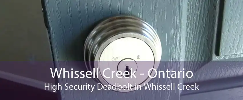 Whissell Creek - Ontario High Security Deadbolt in Whissell Creek