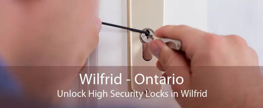 Wilfrid - Ontario Unlock High Security Locks in Wilfrid