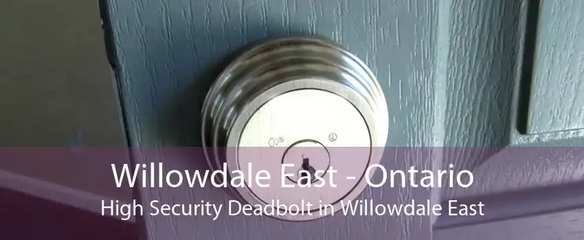 Willowdale East - Ontario High Security Deadbolt in Willowdale East
