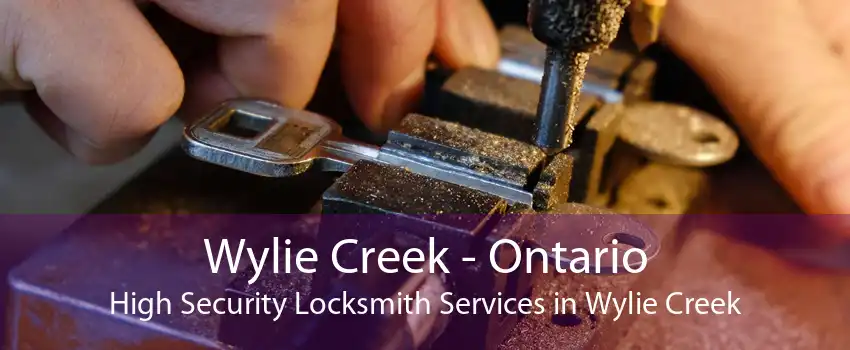 Wylie Creek - Ontario High Security Locksmith Services in Wylie Creek